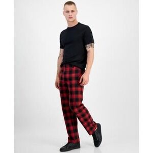 INC Mens Slim Fit Plaid Suit Pants‎ Size 29